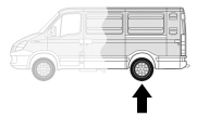 SOSP.PNEUMATICA STANDARD DUCATO X250