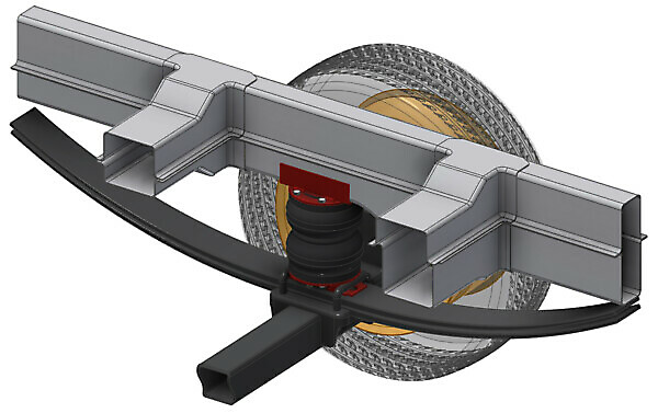 SOSPENSIONE PNEUMATICA STANDARD DUCATO X230/X24