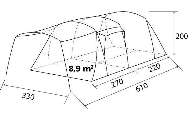 TENDA BULLET 5 A.I.R. TECH BRUNNER