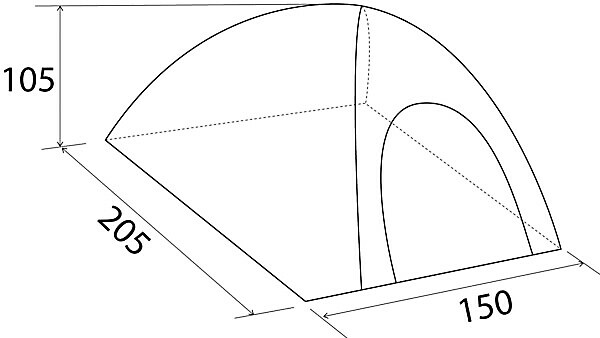 TENDA STRATO 2 (OUTDOOR) BRUNNER