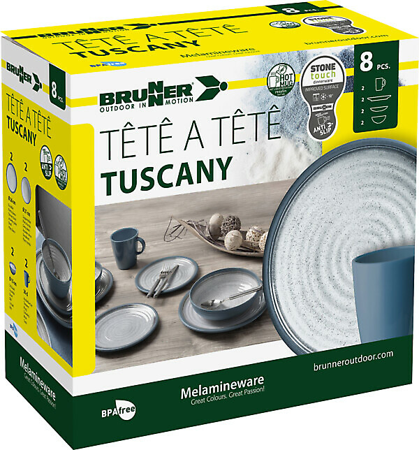 TETE A TETE SET TUSCANY 8PZ