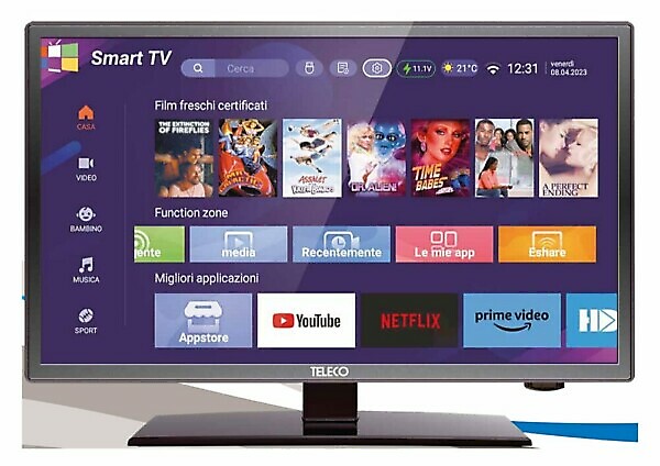 TV TEK24W11 SMART TV LED 24 POLLICI